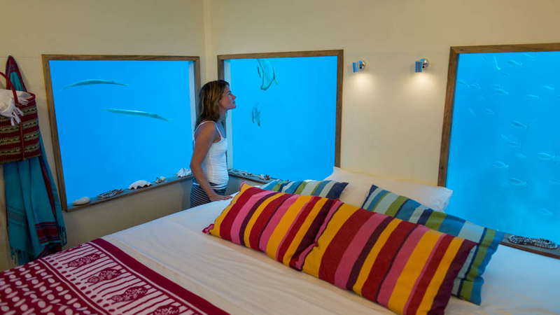 Illustration for article titled La habitación de hotel submarina a la que querrás ir de vacaciones